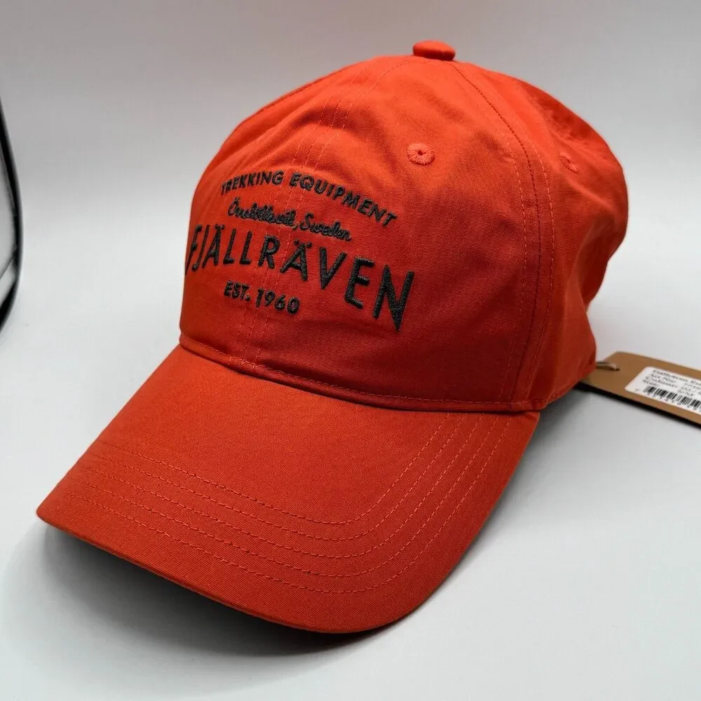 Fjallraven Cap - Fjallraven Est 1960 ca Terracotta Brown S/M - Picture 1 of 7